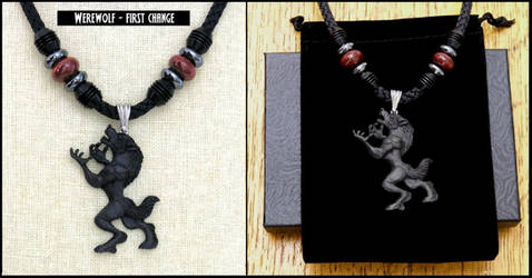 Werewolf First Change on Urban Warrior Necklace