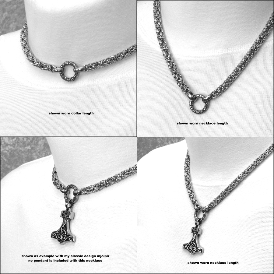 The Essential Adjustable Chainmaille Necklace