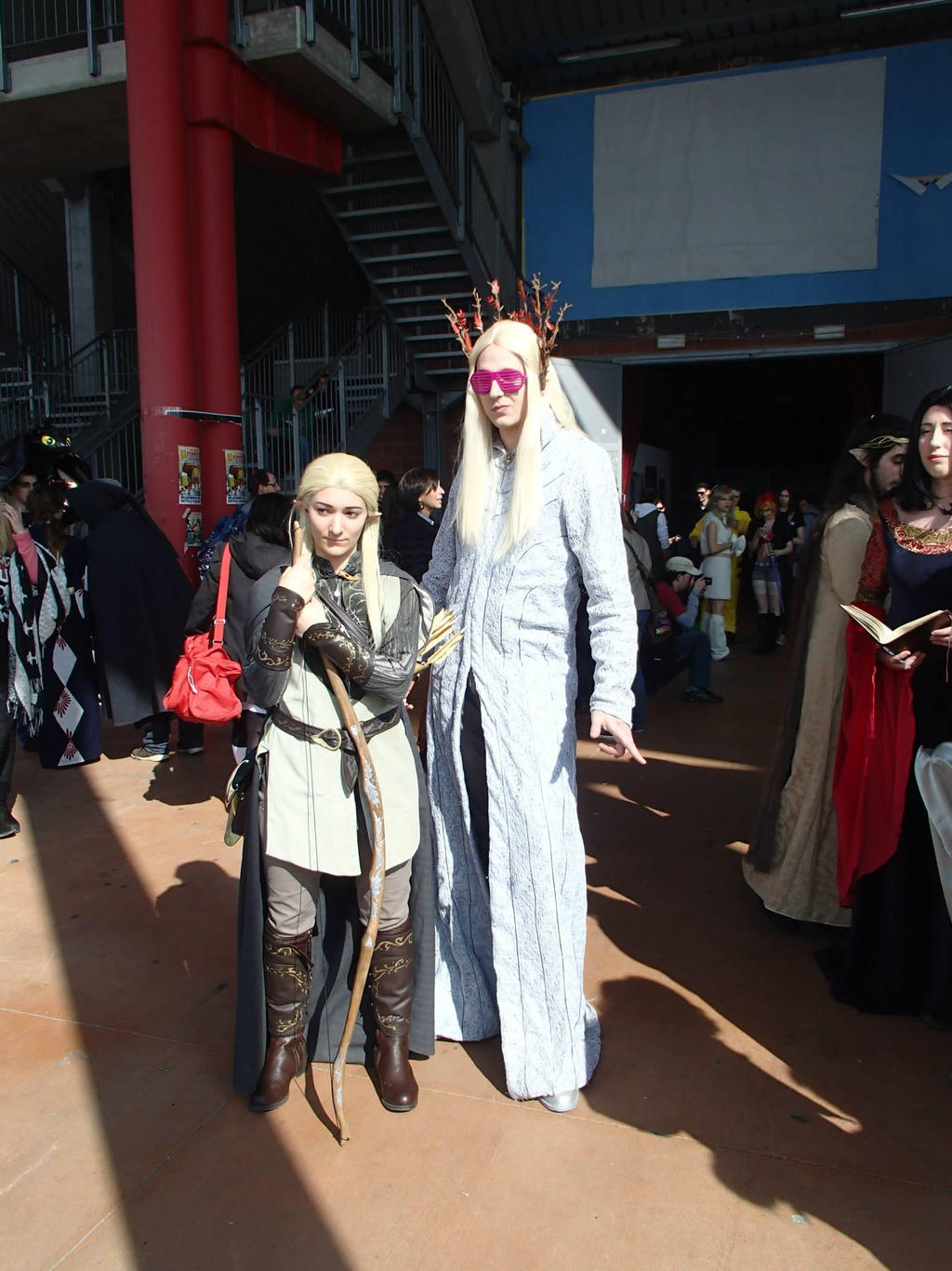 Thranduil and Legolas