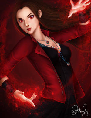 Scarlet Witch/Wanda Maximoff by tatianangfung Scarlet Witch/Wanda Maximoff by tatianangfung