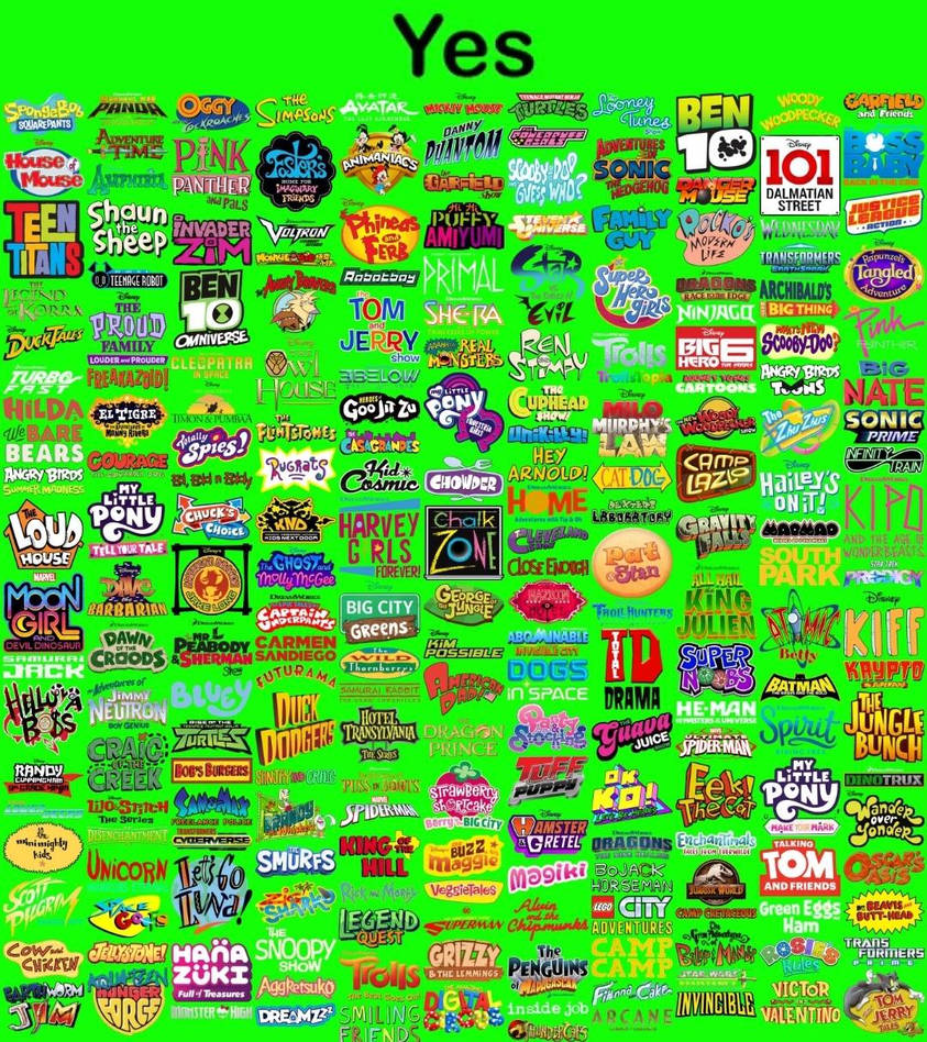My Yes Shows List by inemchang on DeviantArt