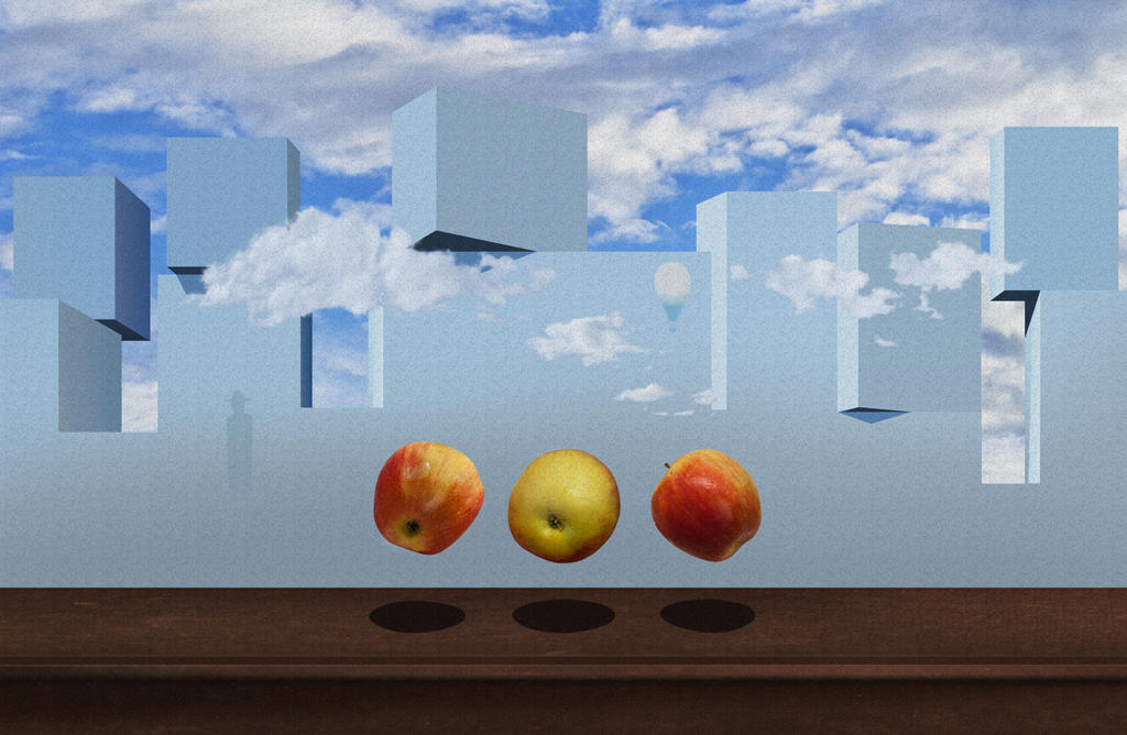 Homage to Magritte Reconstruction