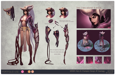 MOBA Character design #1 Quelagg