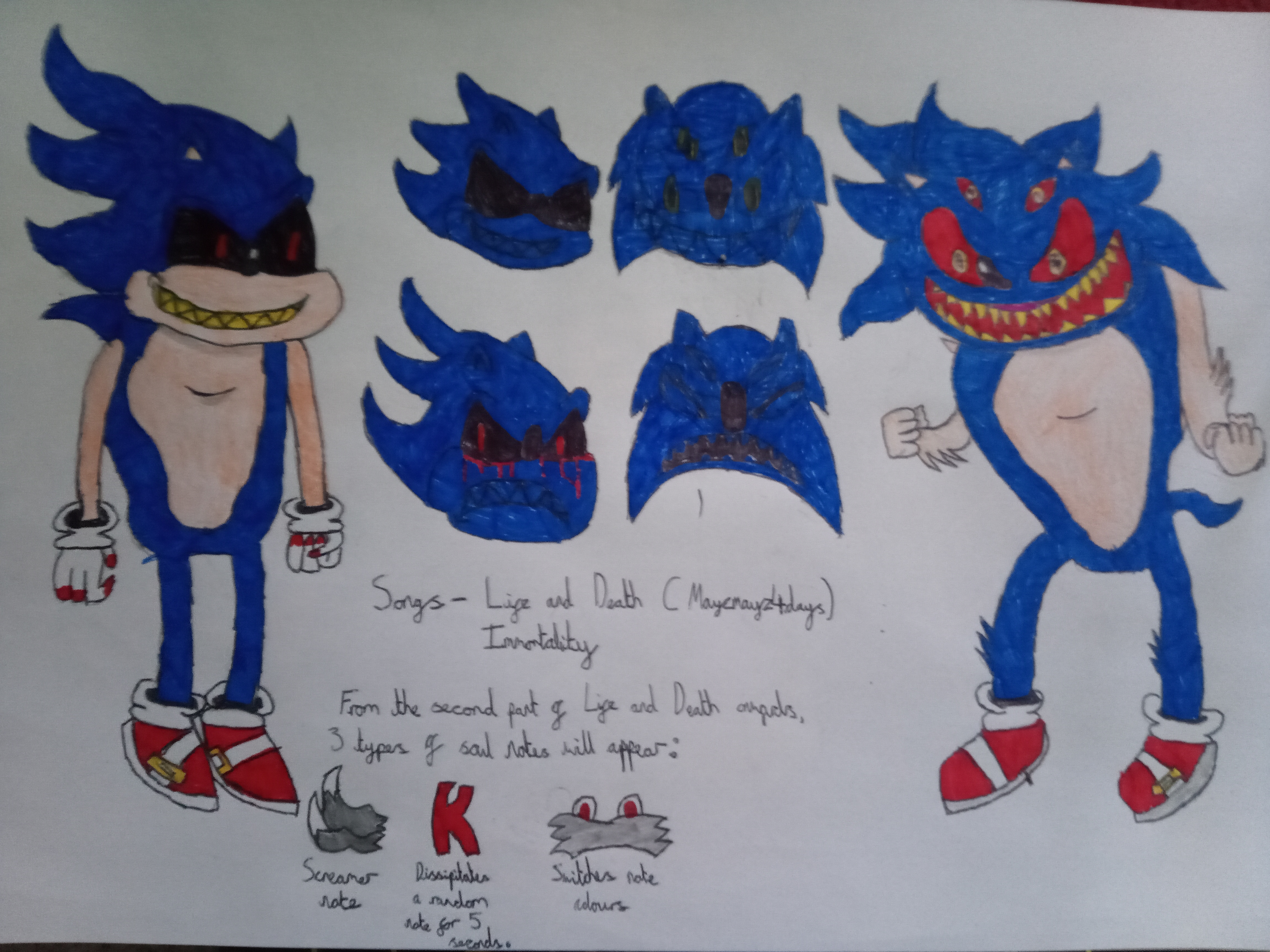 Sonic.EXE Trio by JayKay64 on DeviantArt