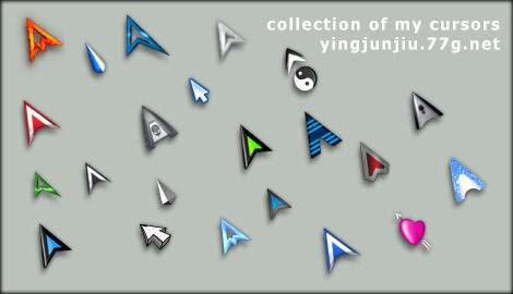 collection of my cursors by JJ-Ying on DeviantArt