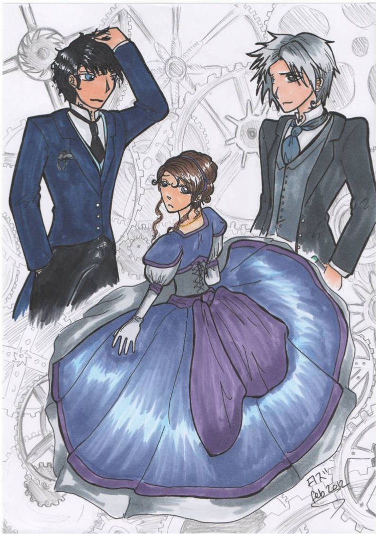 Like Clockwork Deviantart Like Clockwork_ Tessa, Will, Jem by KakeruTamaki on DeviantArt