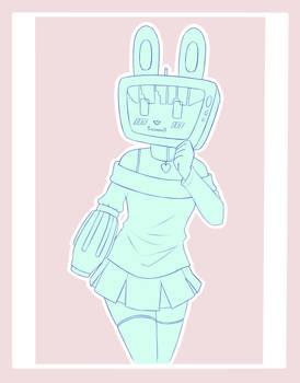 (Commission) Cyber-Bun