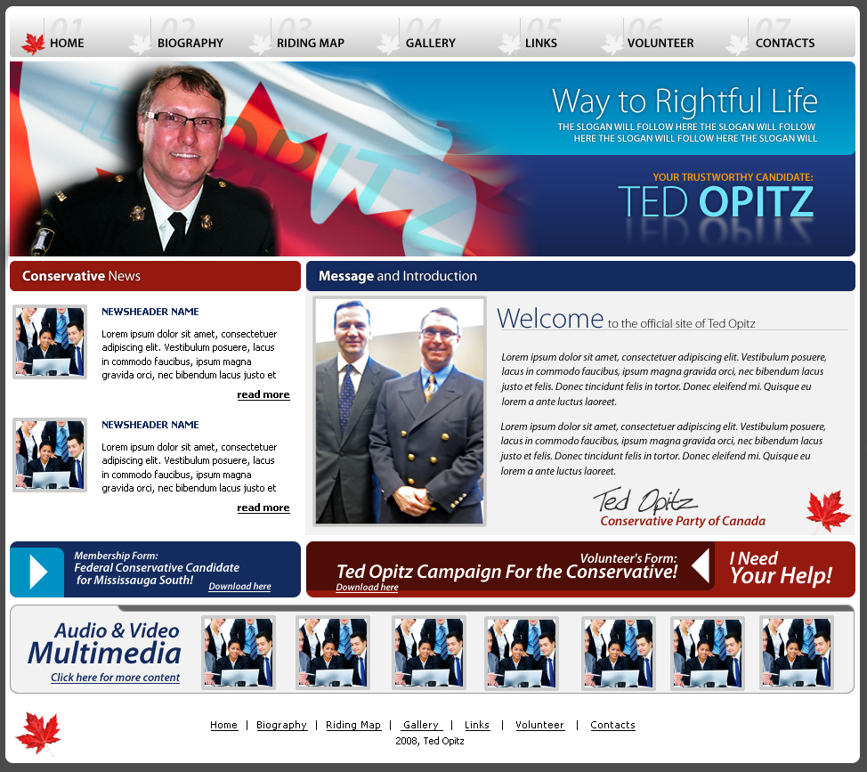 Ted Opitz - Party Nominee