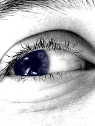 Behind the blue Eye