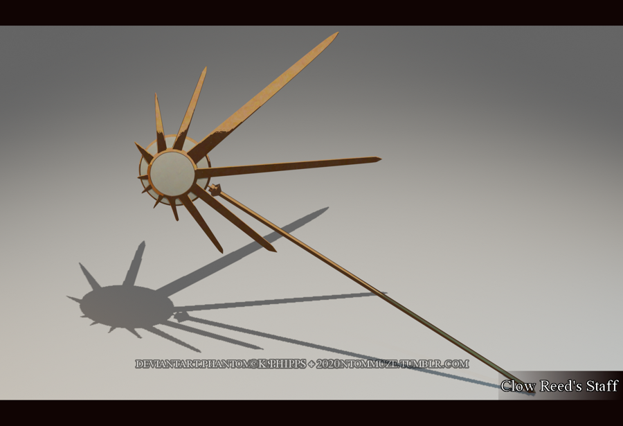 Claw Reed Clow Reed's Staff by PhantomMuze on DeviantArt