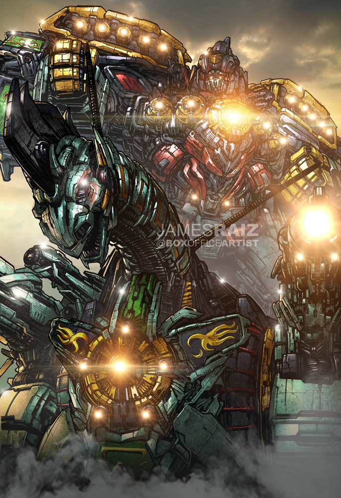 POWER RANGERS ULTRAZORD by boxofficeartist