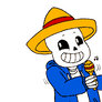 Undertale -Sans playing maracas (GIF)