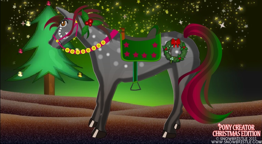 Pony Creator Christmas Edition Art