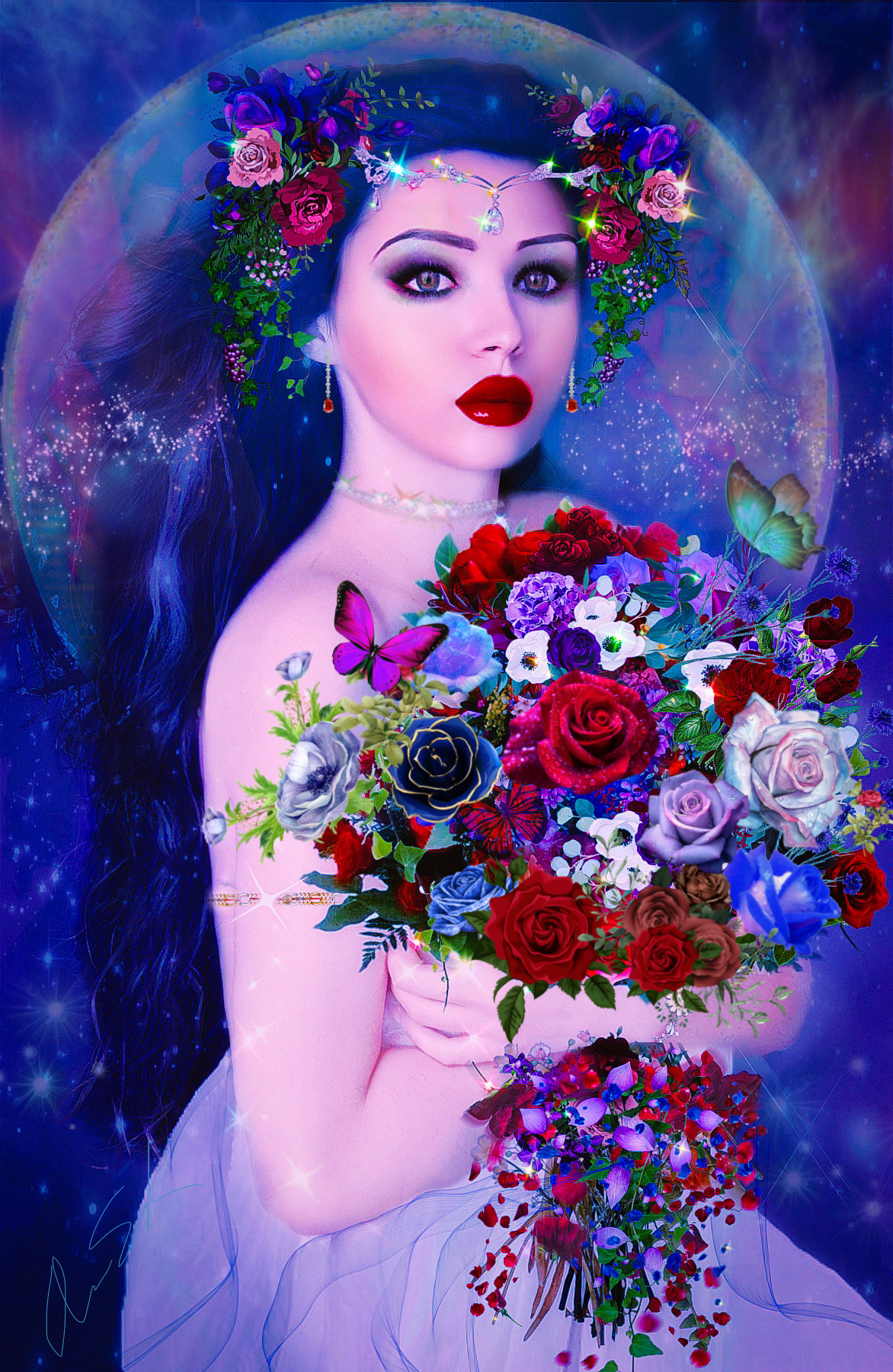 Rose by ElusiveFlame on DeviantArt