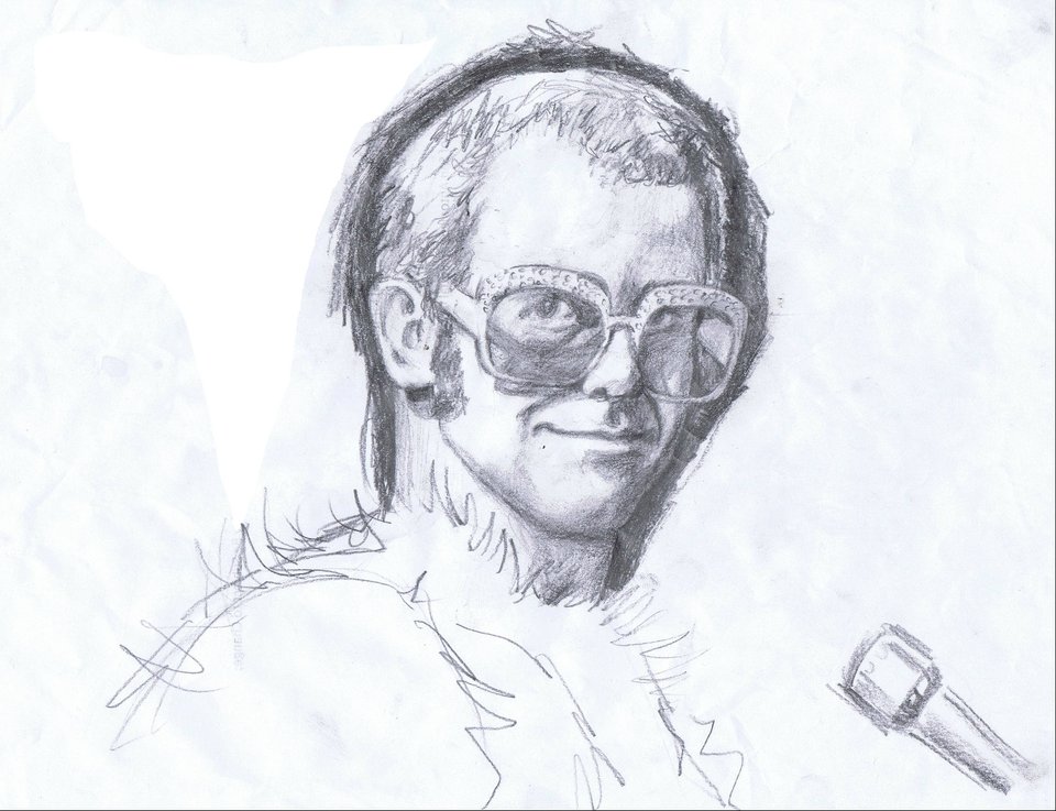 Elton John Sketch