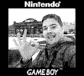Gameboy Camera Selfie