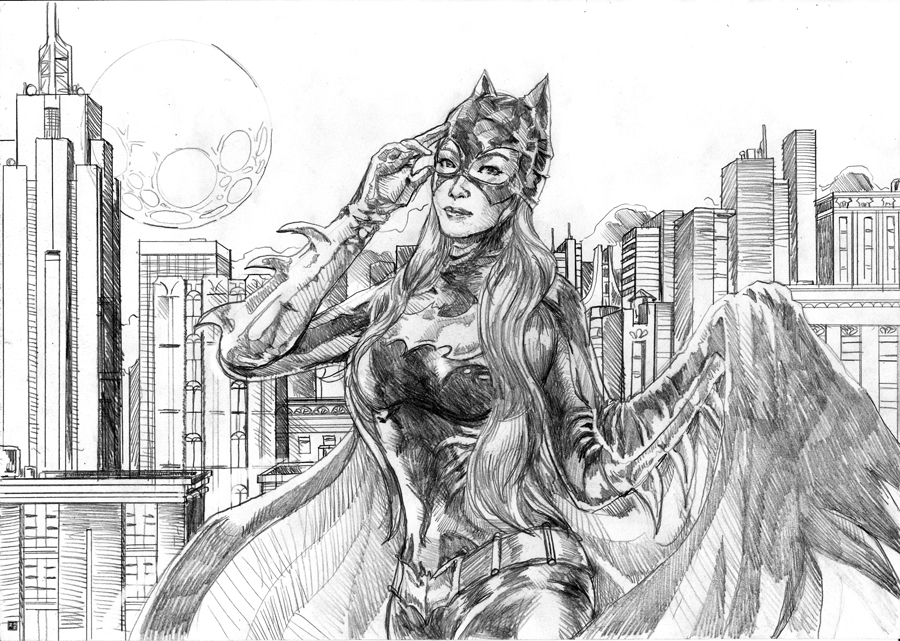 Batgirl ready for action