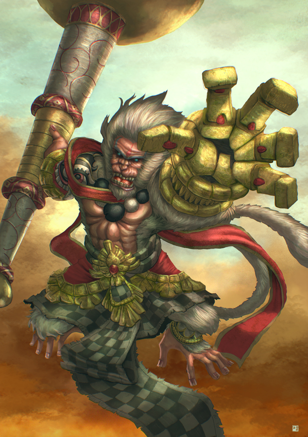 Hanuman by cric on DeviantArt