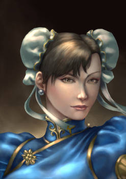 potrait of Chun Li