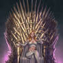 Commission-Iron Throne Emma Frost