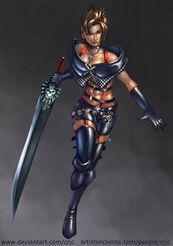 Commission- Final Fantasy X-2 Paine