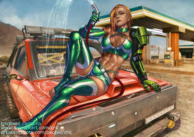 Commission- Sexy and Wet at The Desert