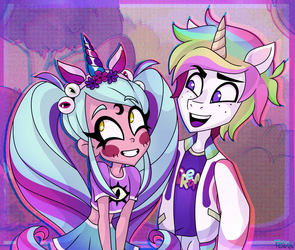 Moon x Light | Teen-Z x DUH by Felux32 on DeviantArt