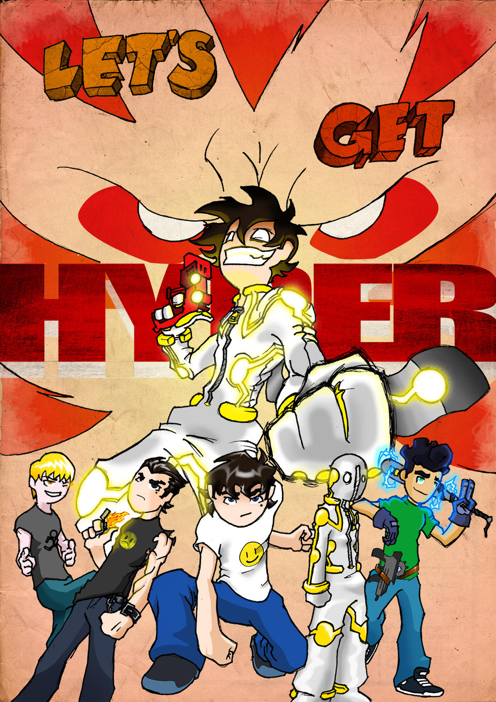 Hyper Guy Sticker Hyperboy-Lovers DeviantArt Gallery