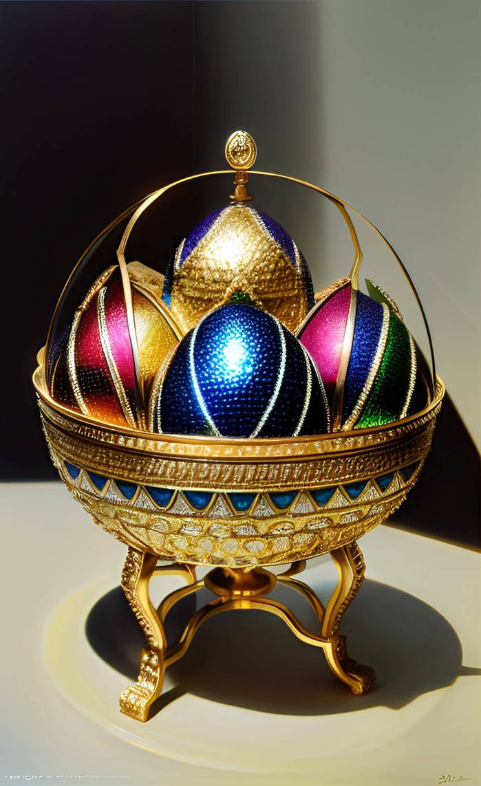 Easter Basket by setareham on DeviantArt