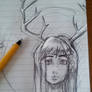 Sketching in school #2