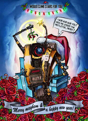 a Borderlands Christmas with Claptrap by Crishzi