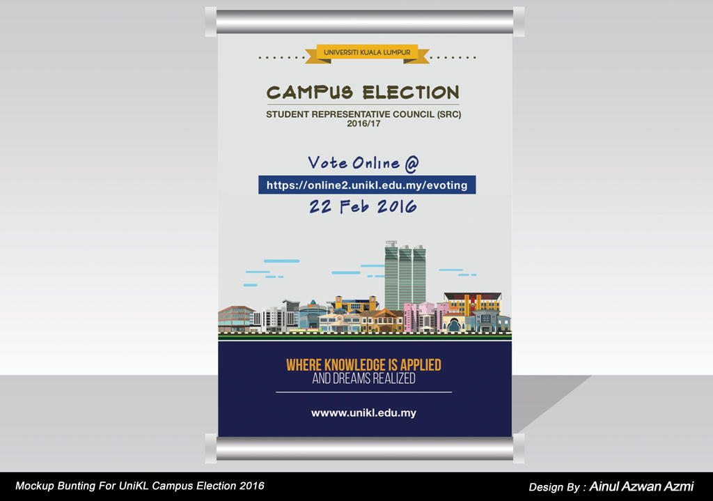 Download Mockup Bunting For Election Unikl 2016 By Ainulazwanazmi On Deviantart