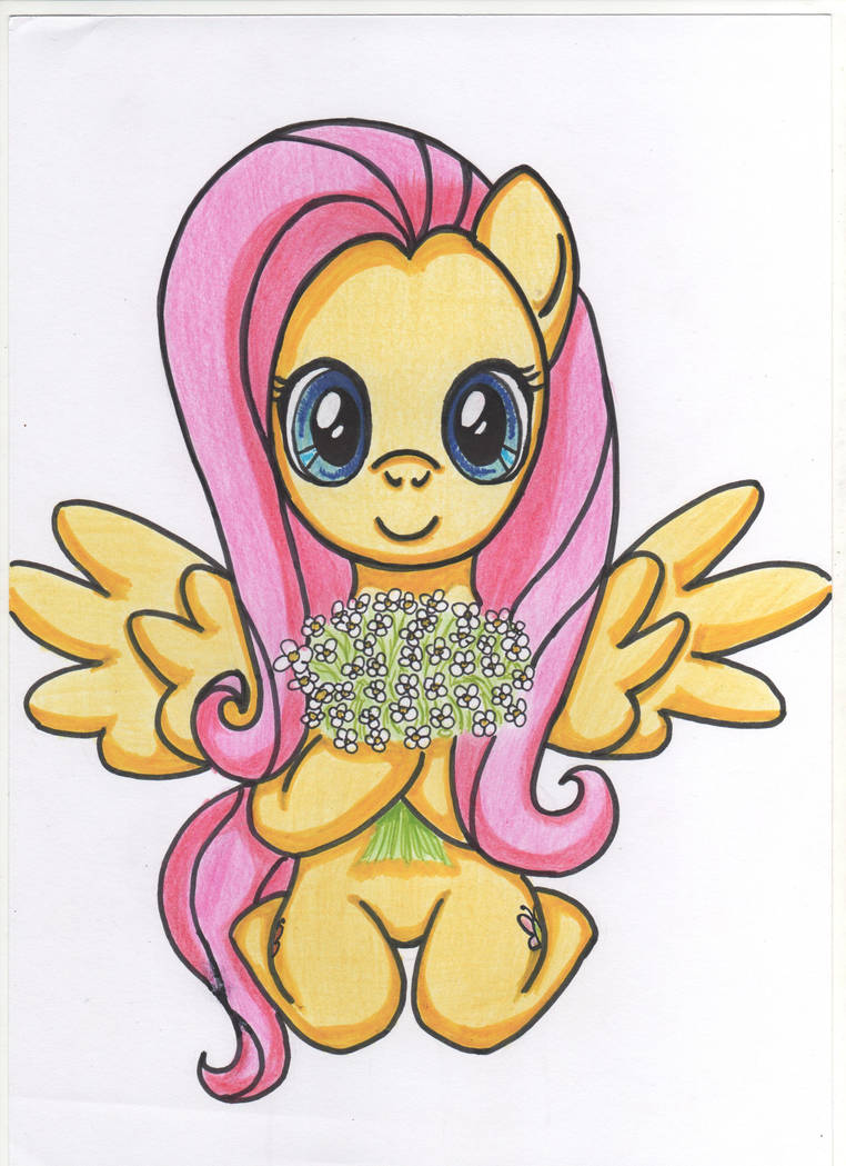 Flutterdaisy Fluttershy with Flowers by Silriandhir on DeviantArt