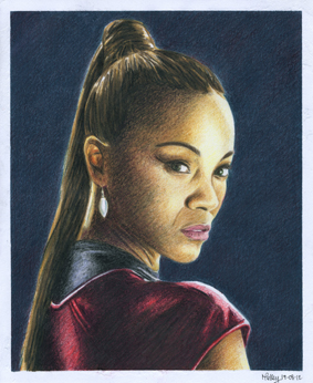 Star Trek - Uhura Zoe Saldana