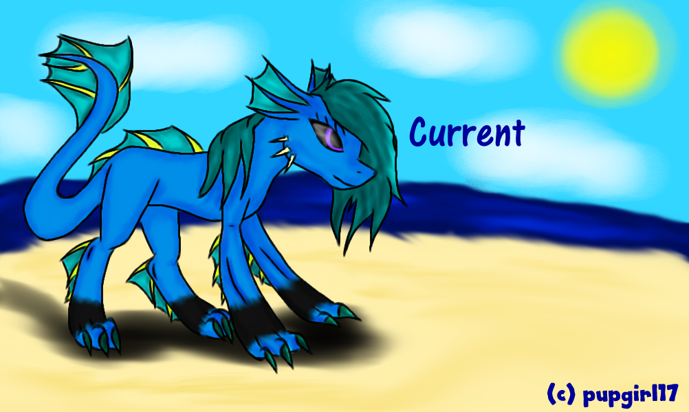 Current The Water Dragon (Skylanders OC)