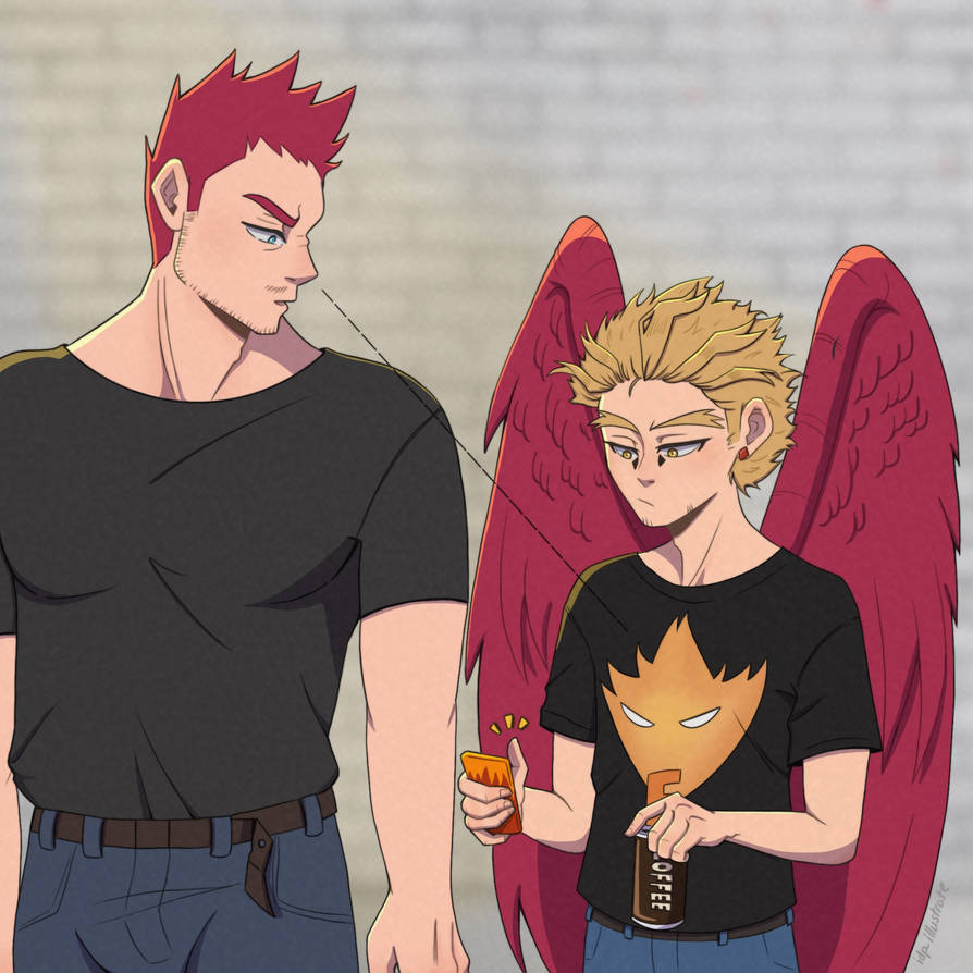 Endeavor and Hawks by idpillustrate on DeviantArt