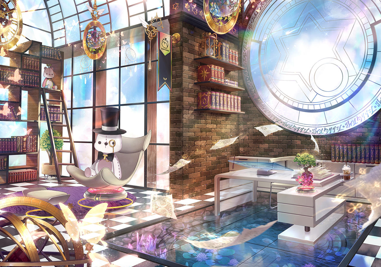 Tez's Magic Study Room by Teddytumbo on DeviantArt