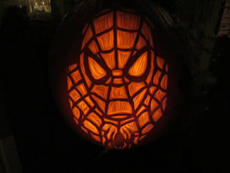 Spiderman Pumpkin