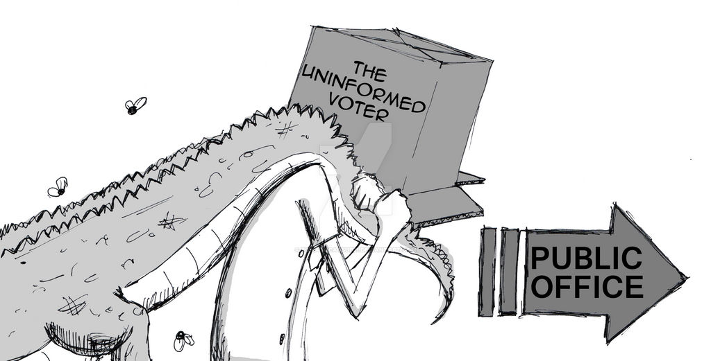 The Uninformed Voter by tomatocatsup21 on DeviantArt