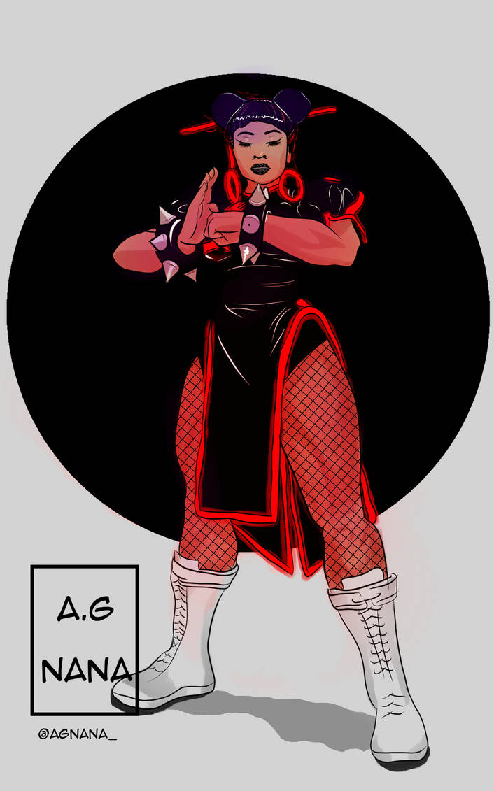 Nicki Minaj - CHUN-LI by agnanadraws on DeviantArt