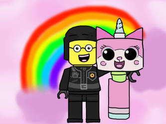 Lego movie unikitty and good cop!