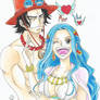 One Piece - Vivi and Ace