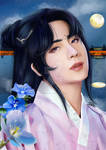 Jin in hanbok by Michael1525