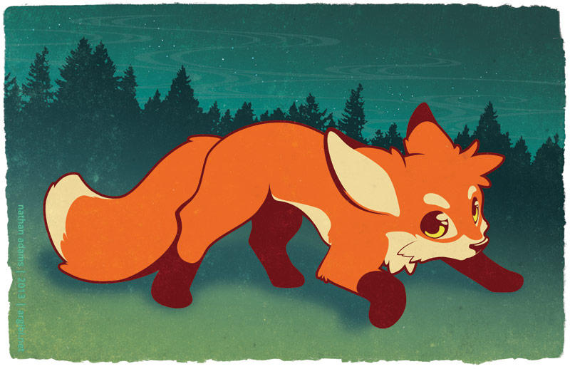 Series fox. Animation Series Fox. Kawaii Fox.