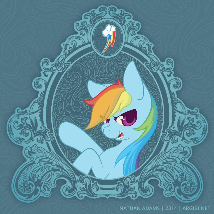 Vintage Ponies | Rainbow Dash