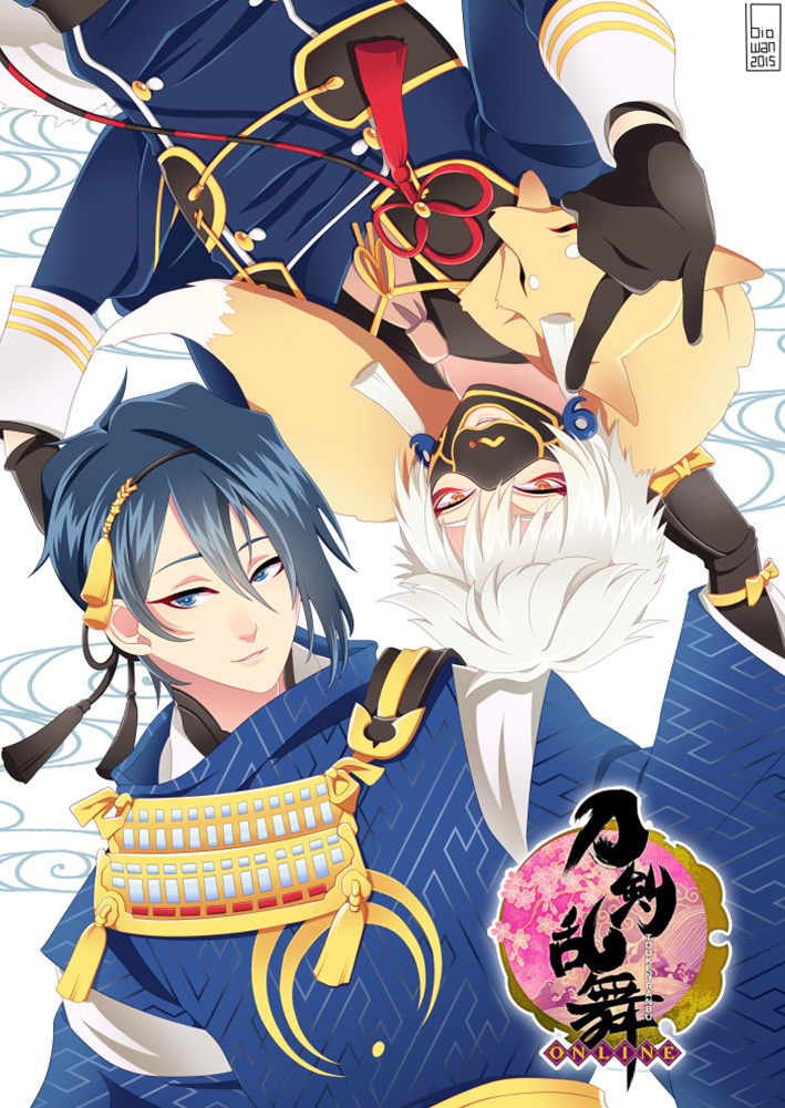 Touken Ranbu -ONLINE- Mikazuki and Nakigitsune