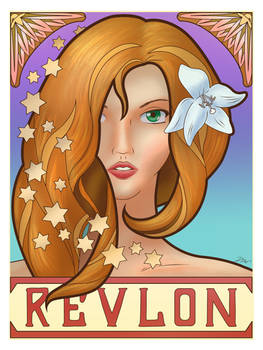 Pastiche - Art Nouveau Revlon Ad