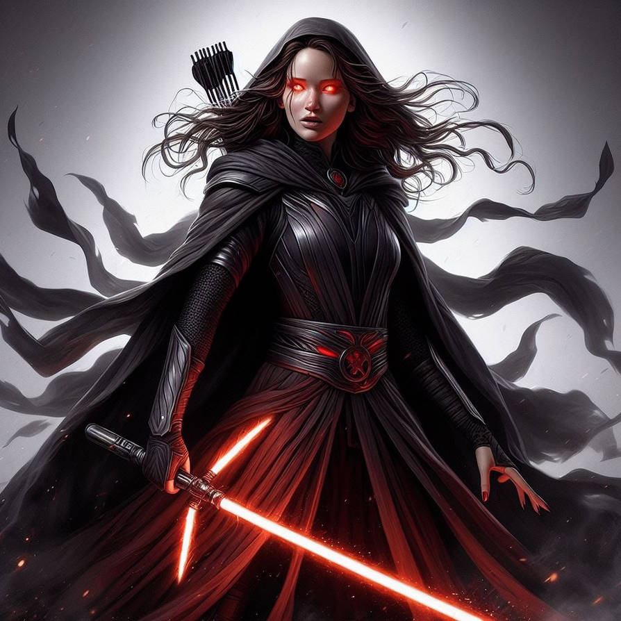 Ripper Everdeen Katniss Everdeen as a Sith by Lizripper2000 on DeviantArt