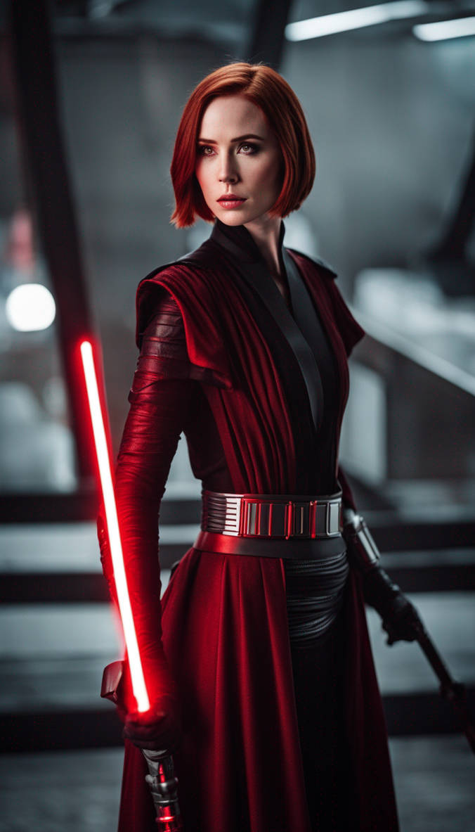 Karen Gillan dressed in a dressed as a sith with r by Lizripper2000 on ...