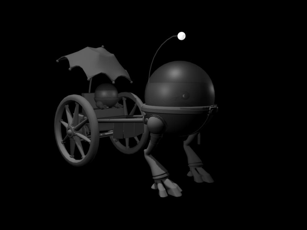 Fish Rickshaw Puller View II by Rurikokun on DeviantArt